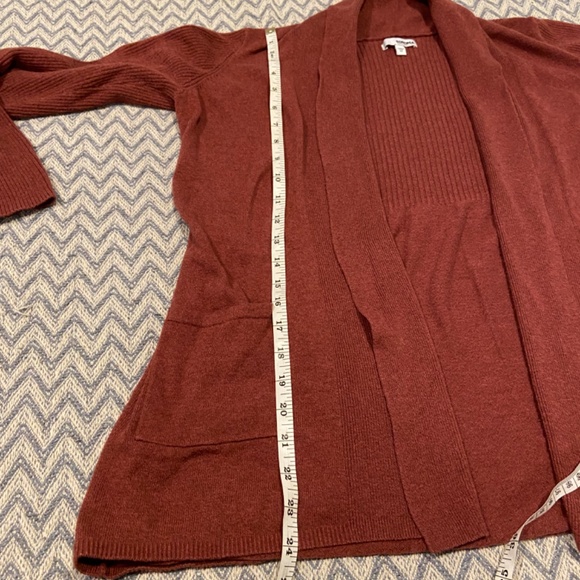 Sonoma Burnt Orange Open Front Cardigan – Size Medium - Picture 10 of 10